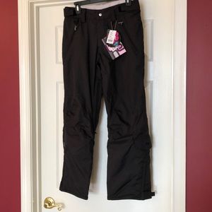 Women’s black ski pants